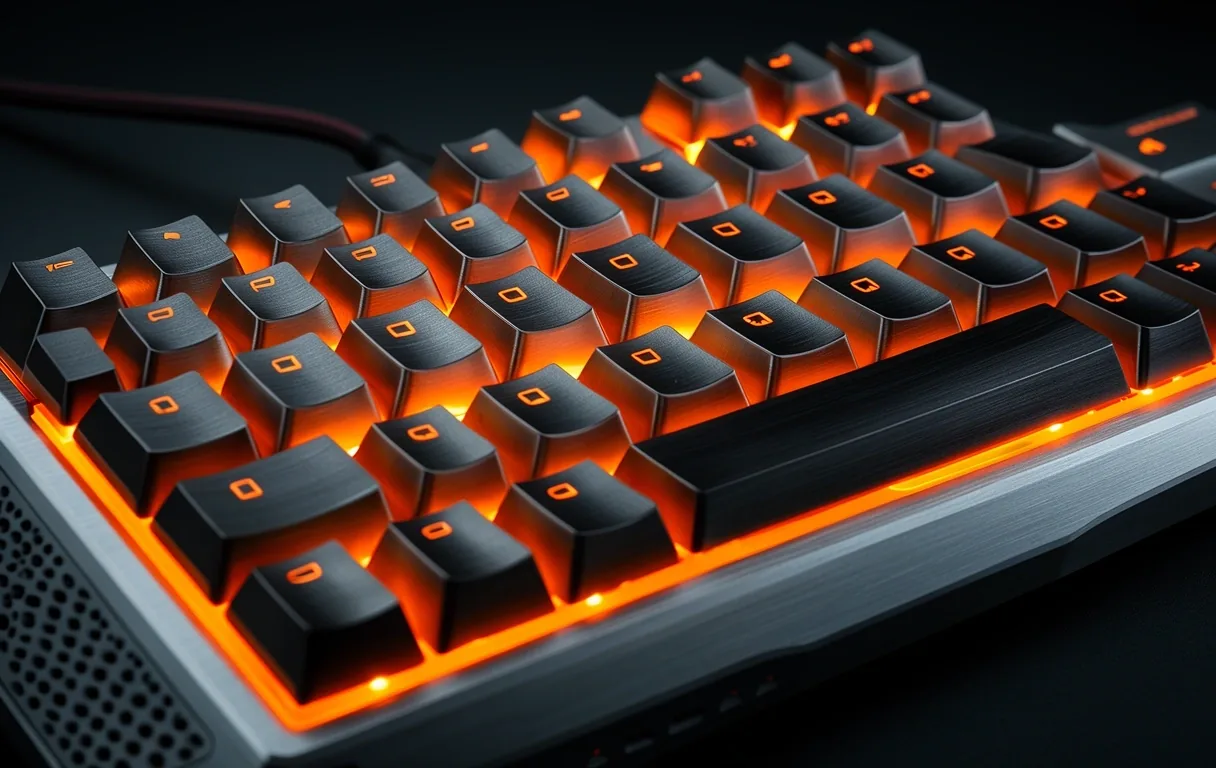Gaming hardware detail